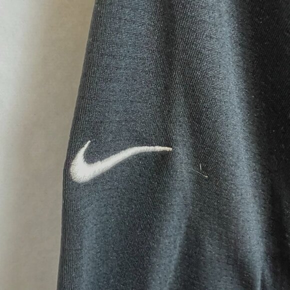 Nike Dri-Fit Mens Full-Zip Jacket L Black Polyester Lightweight Athletic Wear - Picture 8 of 12